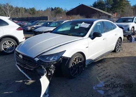 2022 Hyundai Sonata N Line from USA, damaged, VIN KMHL14JC2NA214799